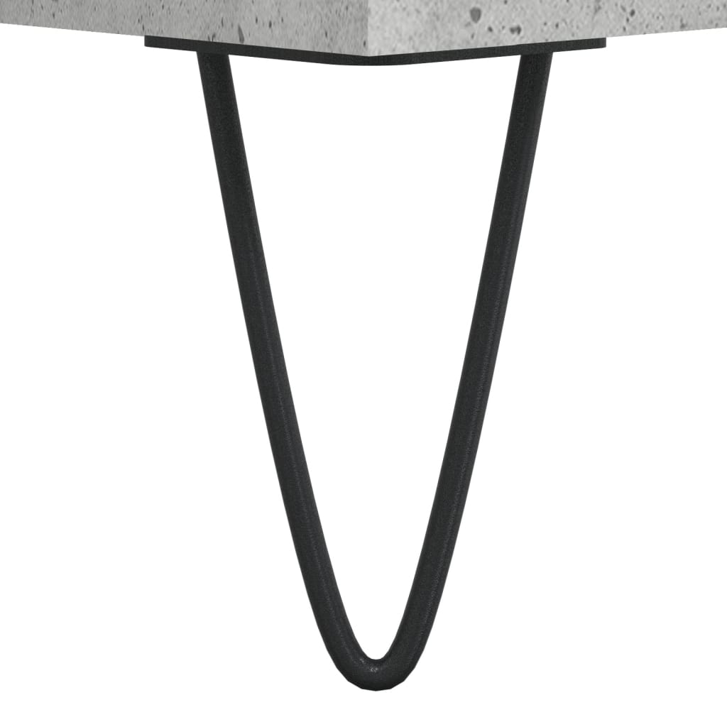 vidaXL Shoe Cabinet Concrete Grey 102x36x60 cm Engineered Wood