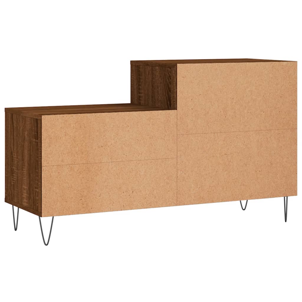 vidaXL Shoe Cabinet Brown Oak 102x36x60 cm Engineered Wood