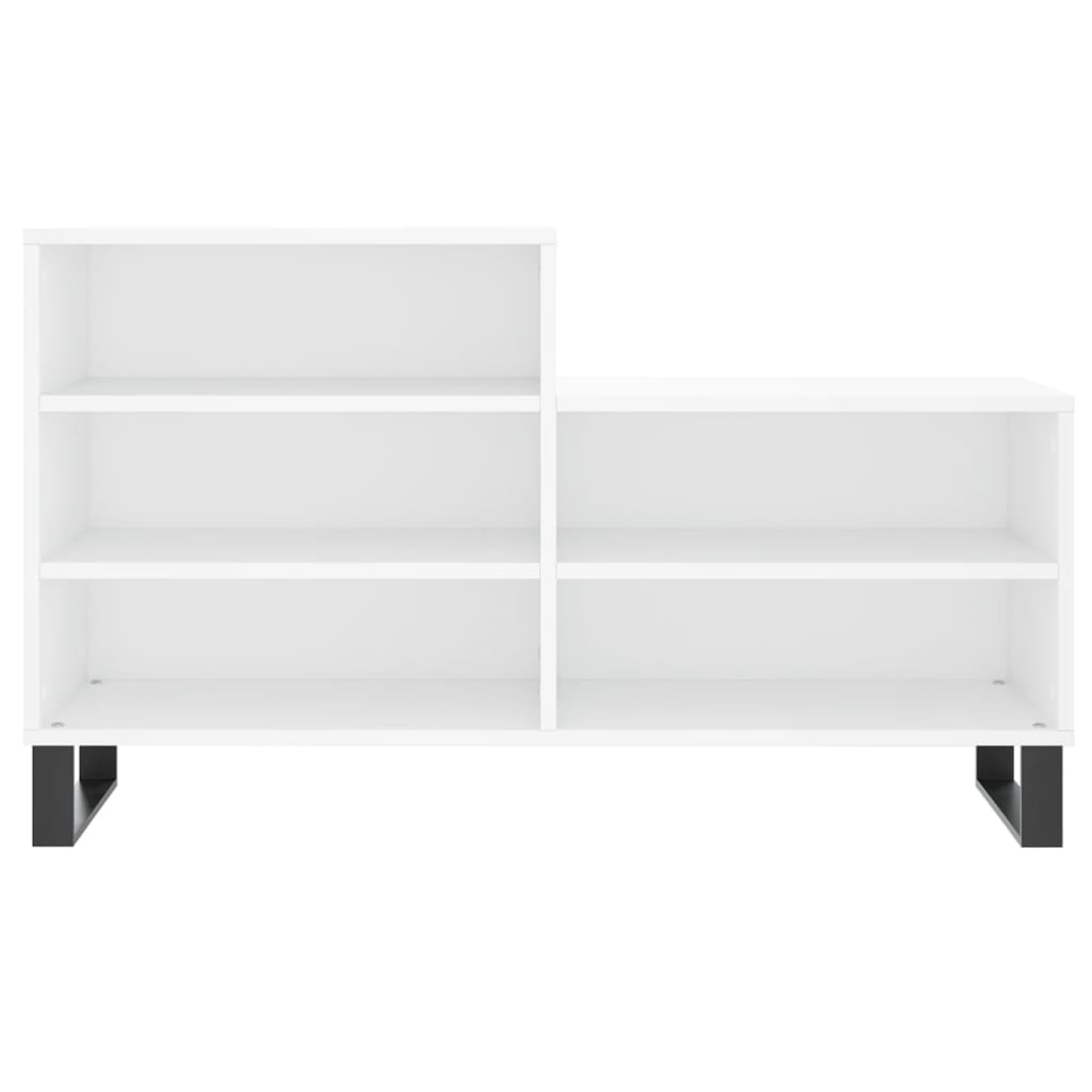 vidaXL Shoe Cabinet White 102x36x60 cm Engineered Wood