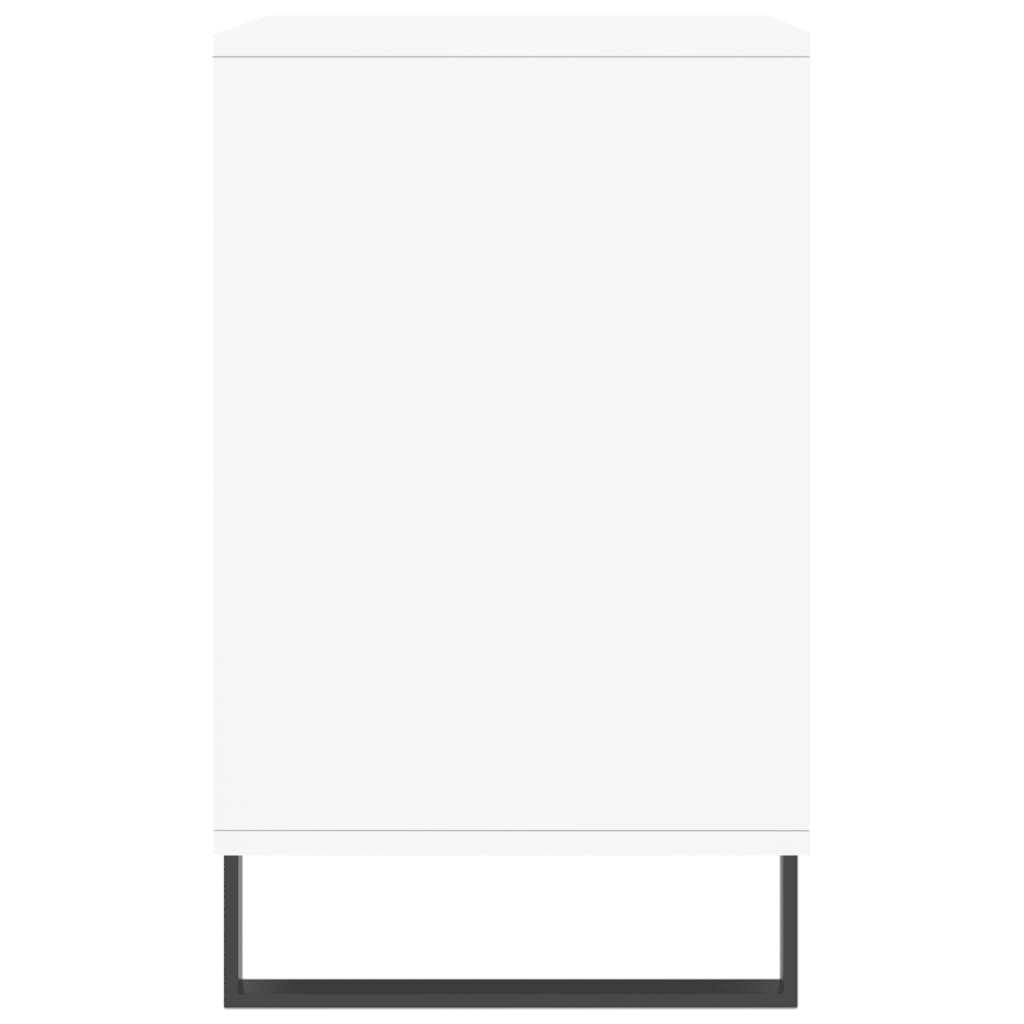 vidaXL Shoe Cabinet High Gloss White 102x36x60 cm Engineered Wood