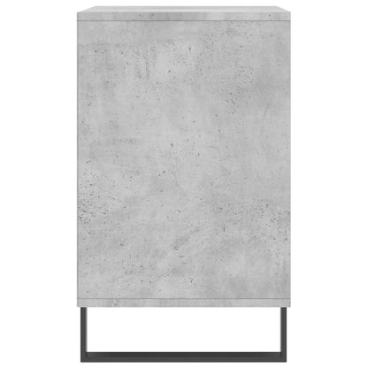 vidaXL Shoe Cabinet Concrete Grey 102x36x60 cm Engineered Wood
