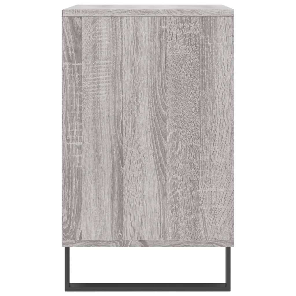 vidaXL Shoe Cabinet Grey Sonoma 102x36x60 cm Engineered Wood