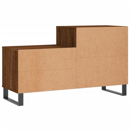 vidaXL Shoe Cabinet Brown Oak 102x36x60 cm Engineered Wood