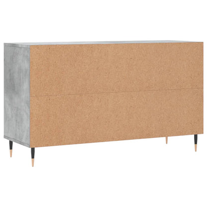 vidaXL Shoe Cabinet Concrete Grey 102x36x60 cm Engineered Wood