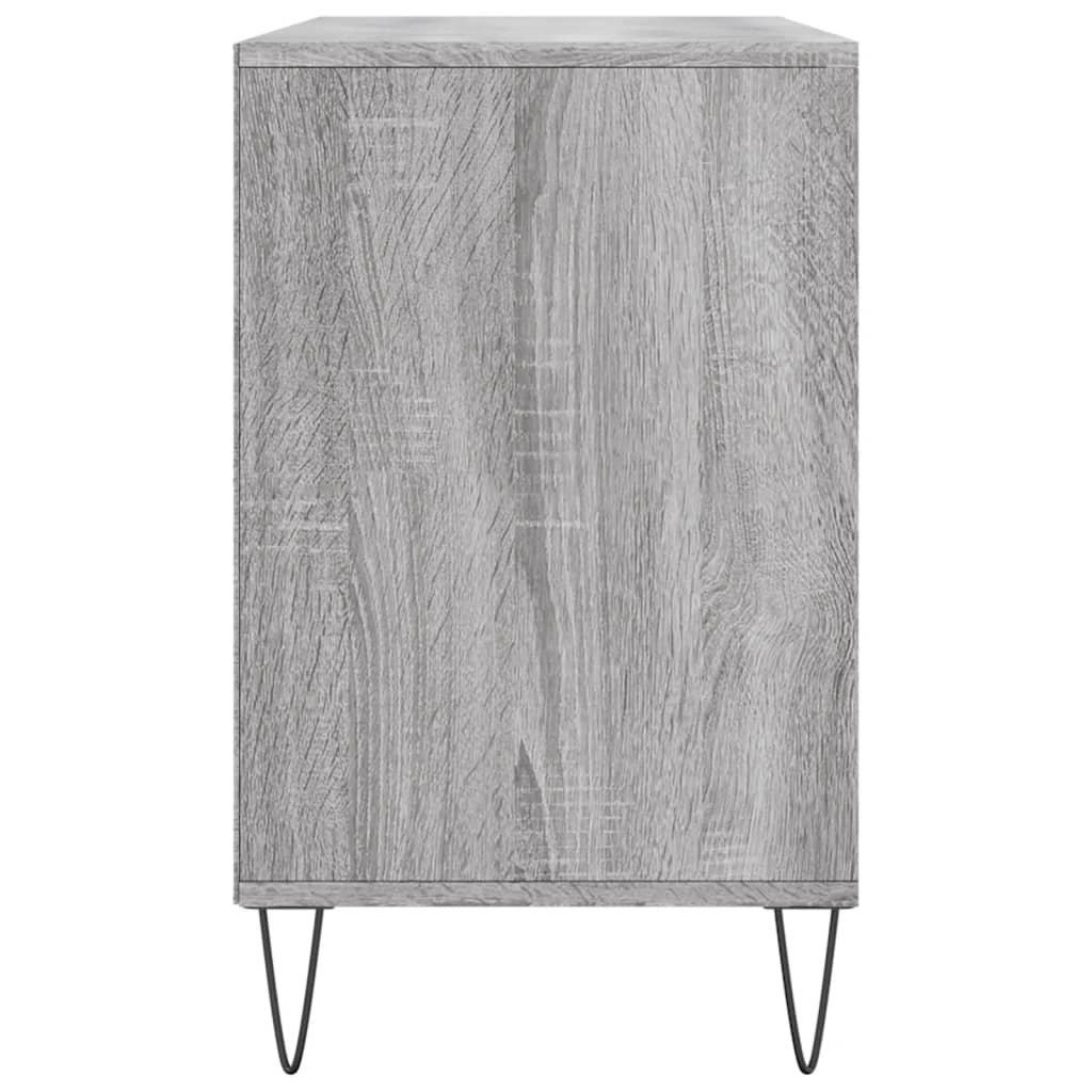 vidaXL Shoe Cabinet Grey Sonoma 102x36x60 cm Engineered Wood