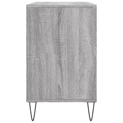vidaXL Shoe Cabinet Grey Sonoma 102x36x60 cm Engineered Wood