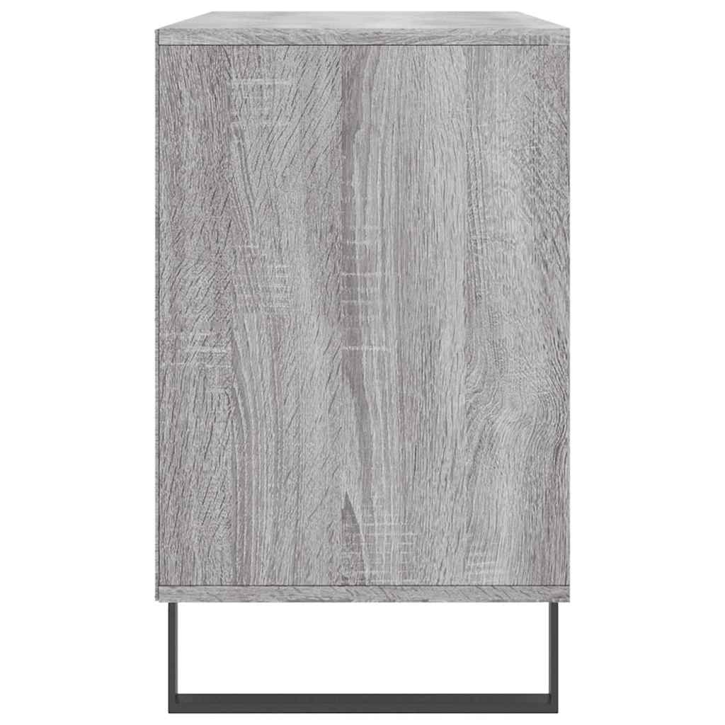 vidaXL Shoe Cabinet Grey Sonoma 102x36x60 cm Engineered Wood