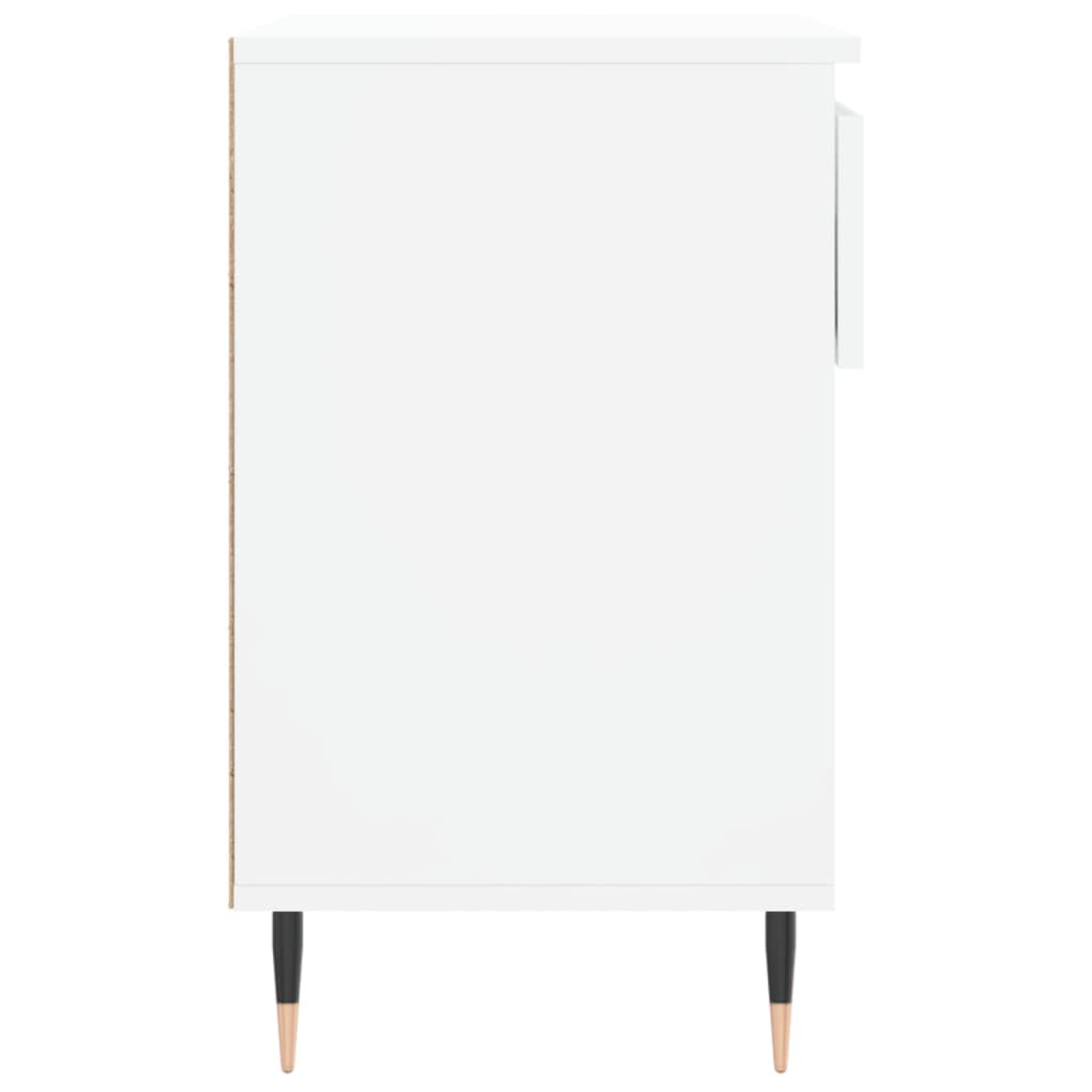 vidaXL Shoe Cabinet White 70x36x60 cm Engineered Wood