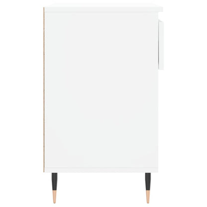 vidaXL Shoe Cabinet White 70x36x60 cm Engineered Wood