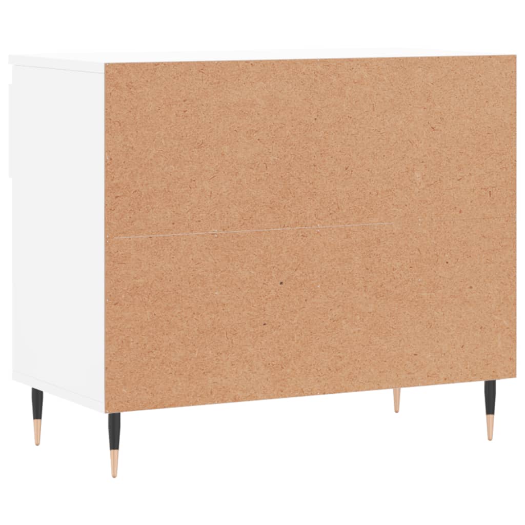vidaXL Shoe Cabinet White 70x36x60 cm Engineered Wood