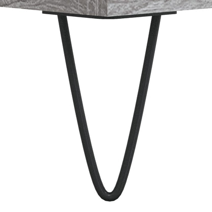 vidaXL Shoe Cabinet Grey Sonoma 70x36x60 cm Engineered Wood
