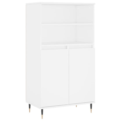 vidaXL Highboard White 60x36x110 cm Engineered Wood