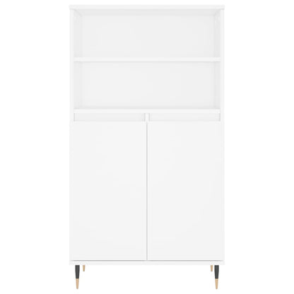 vidaXL Highboard White 60x36x110 cm Engineered Wood
