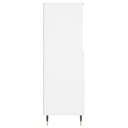 vidaXL Highboard White 60x36x110 cm Engineered Wood
