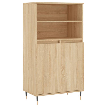 vidaXL Highboard Sonoma Oak 60x36x110 cm Engineered Wood