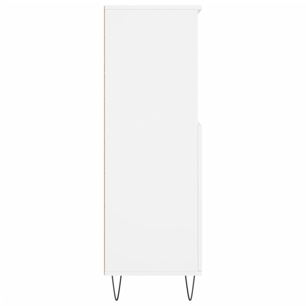 vidaXL Highboard White 60x36x110 cm Engineered Wood