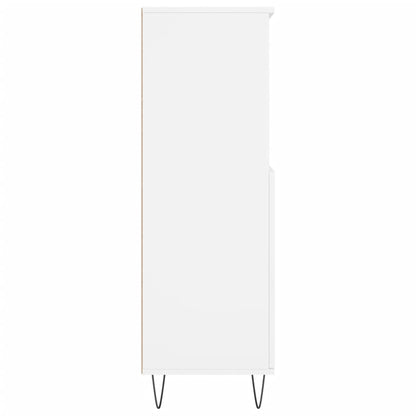 vidaXL Highboard White 60x36x110 cm Engineered Wood