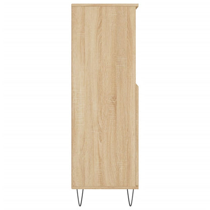 vidaXL Highboard Sonoma Oak 60x36x110 cm Engineered Wood
