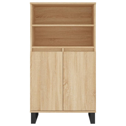 vidaXL Highboard Sonoma Oak 60x36x110 cm Engineered Wood