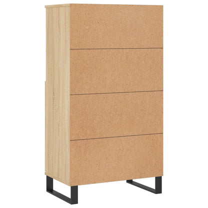 vidaXL Highboard Sonoma Oak 60x36x110 cm Engineered Wood