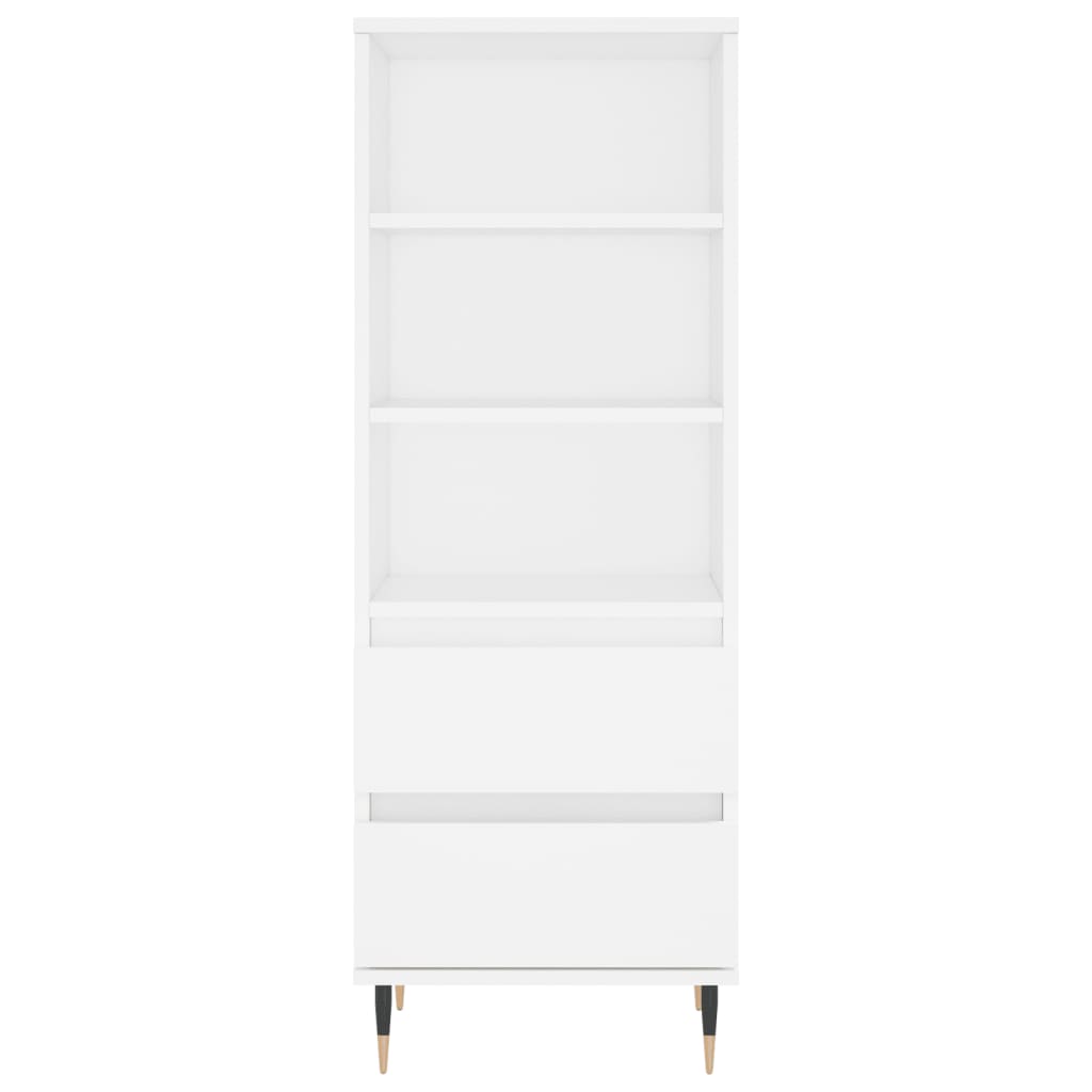 vidaXL Highboard White 40x36x110 cm Engineered Wood
