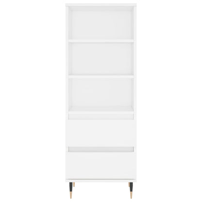 vidaXL Highboard White 40x36x110 cm Engineered Wood