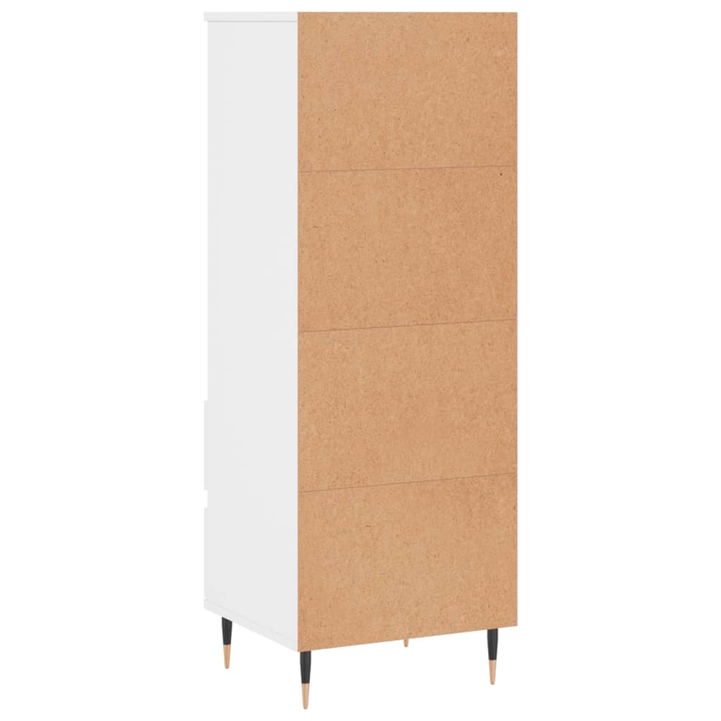 vidaXL Highboard White 40x36x110 cm Engineered Wood