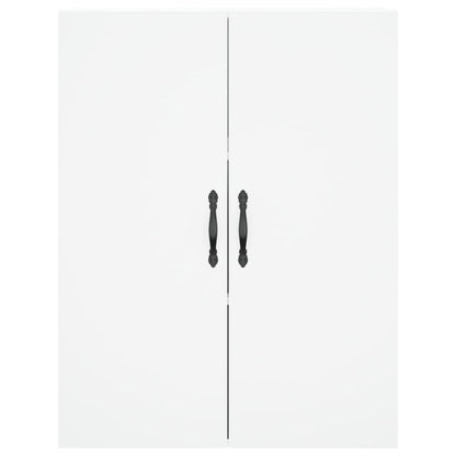 vidaXL Wall Mounted Cabinet White 69.5x34x90 cm Engineered Wood