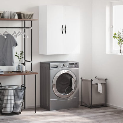 vidaXL Wall Mounted Cabinet White 69,5x34x90 cm Engineered Wood