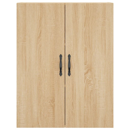 vidaXL Wall Mounted Cabinet Sonoma Oak 69,5x34x90 cm Engineered Wood