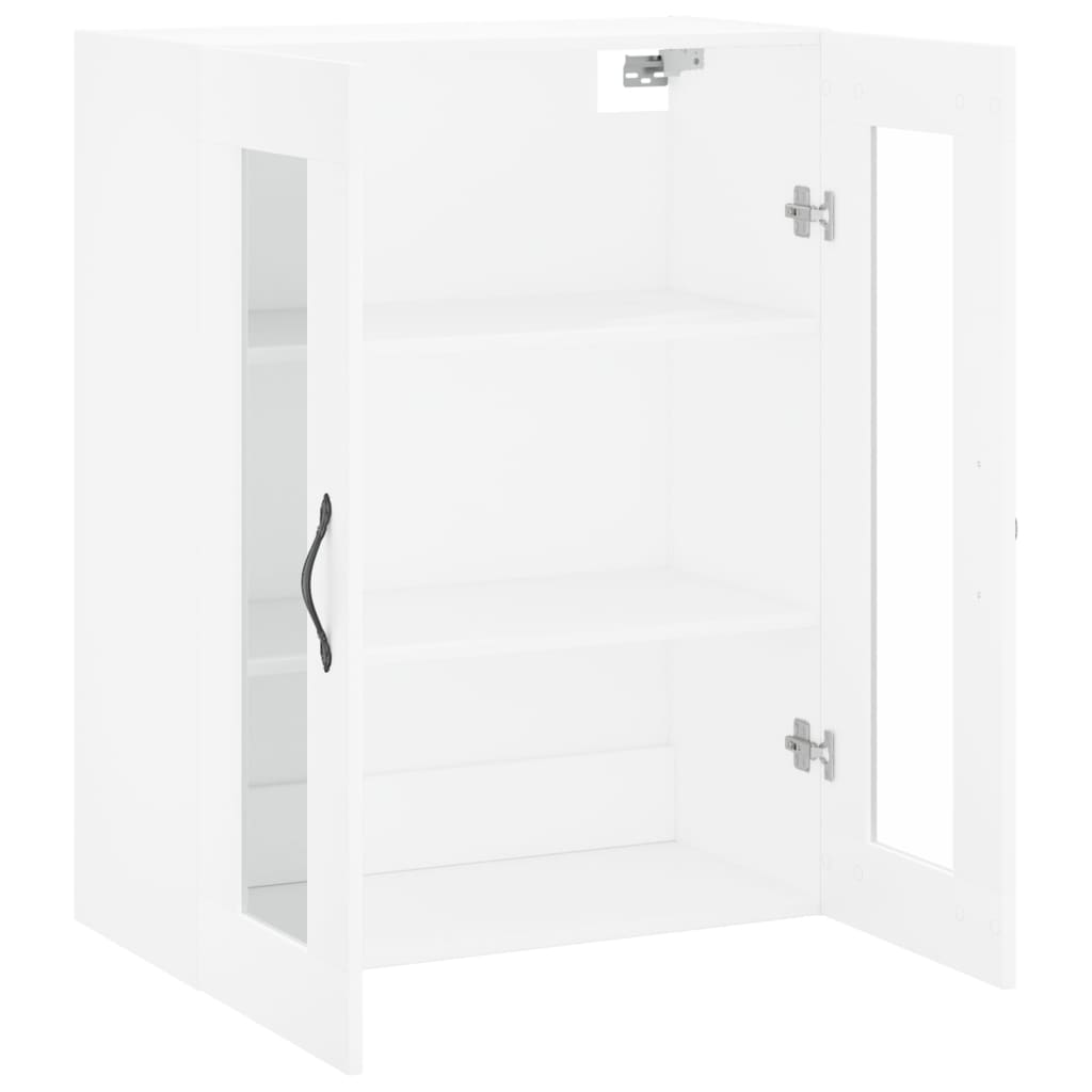 vidaXL Wall Mounted Cabinet White 69,5x34x90 cm Engineered Wood