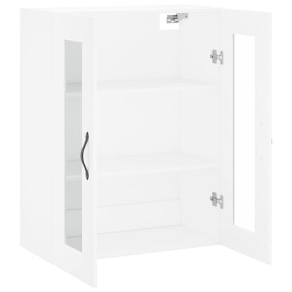 vidaXL Wall Mounted Cabinet White 69,5x34x90 cm Engineered Wood