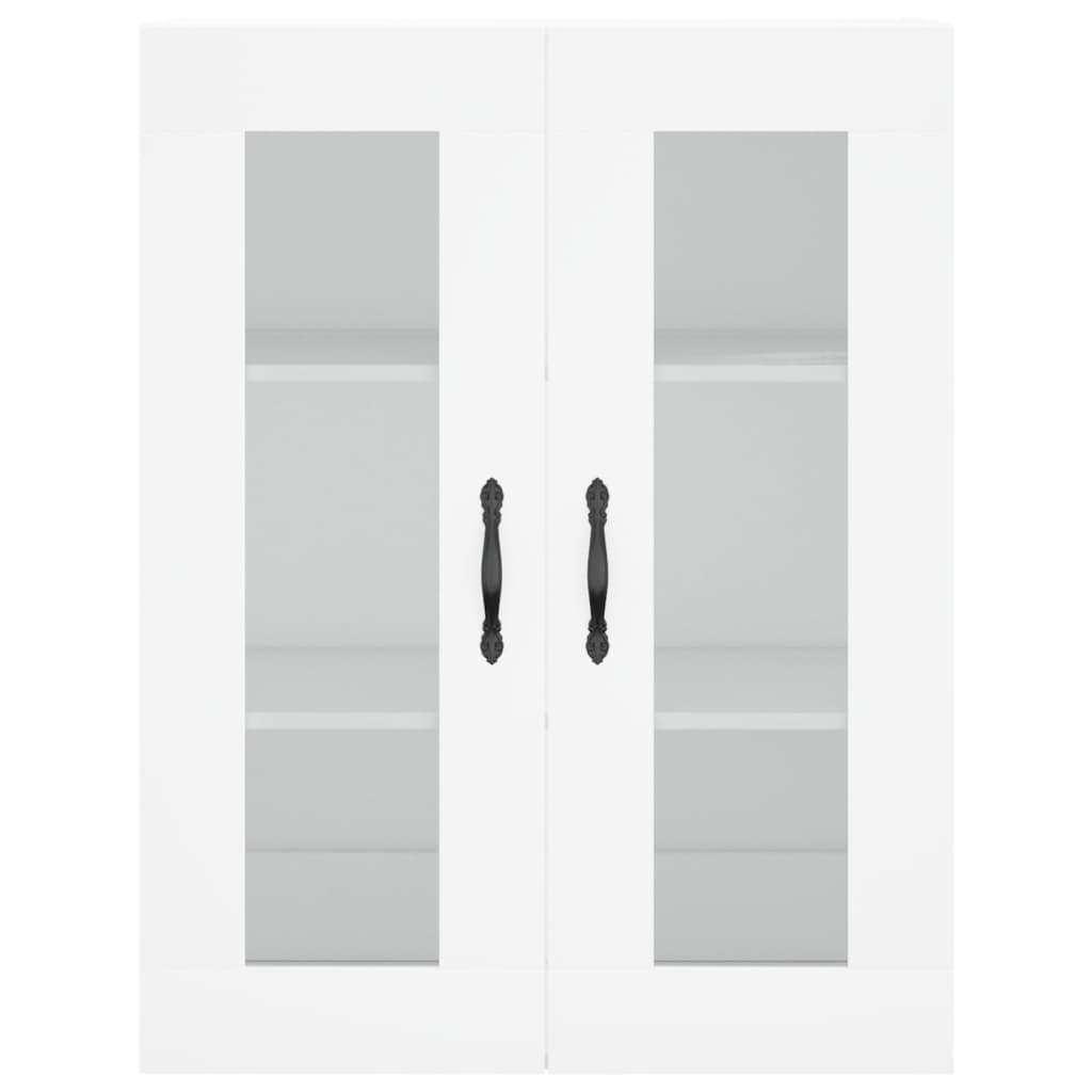 vidaXL Wall Mounted Cabinet White 69,5x34x90 cm Engineered Wood