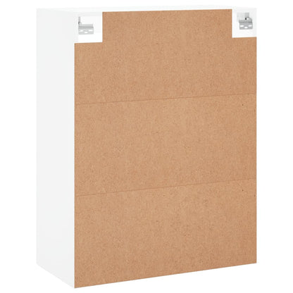 vidaXL Wall Mounted Cabinet White 69,5x34x90 cm Engineered Wood