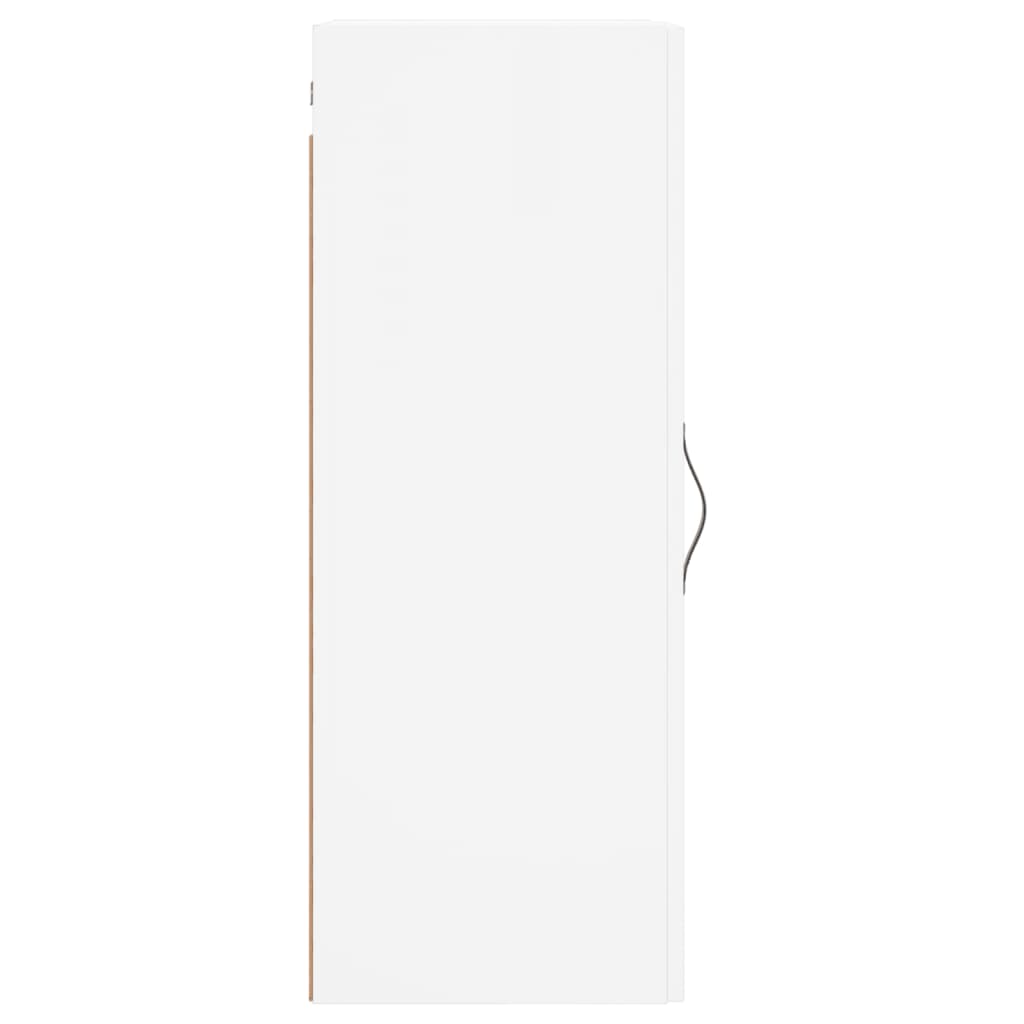 vidaXL Wall Mounted Cabinet White 34,5x34x90 cm Engineered Wood