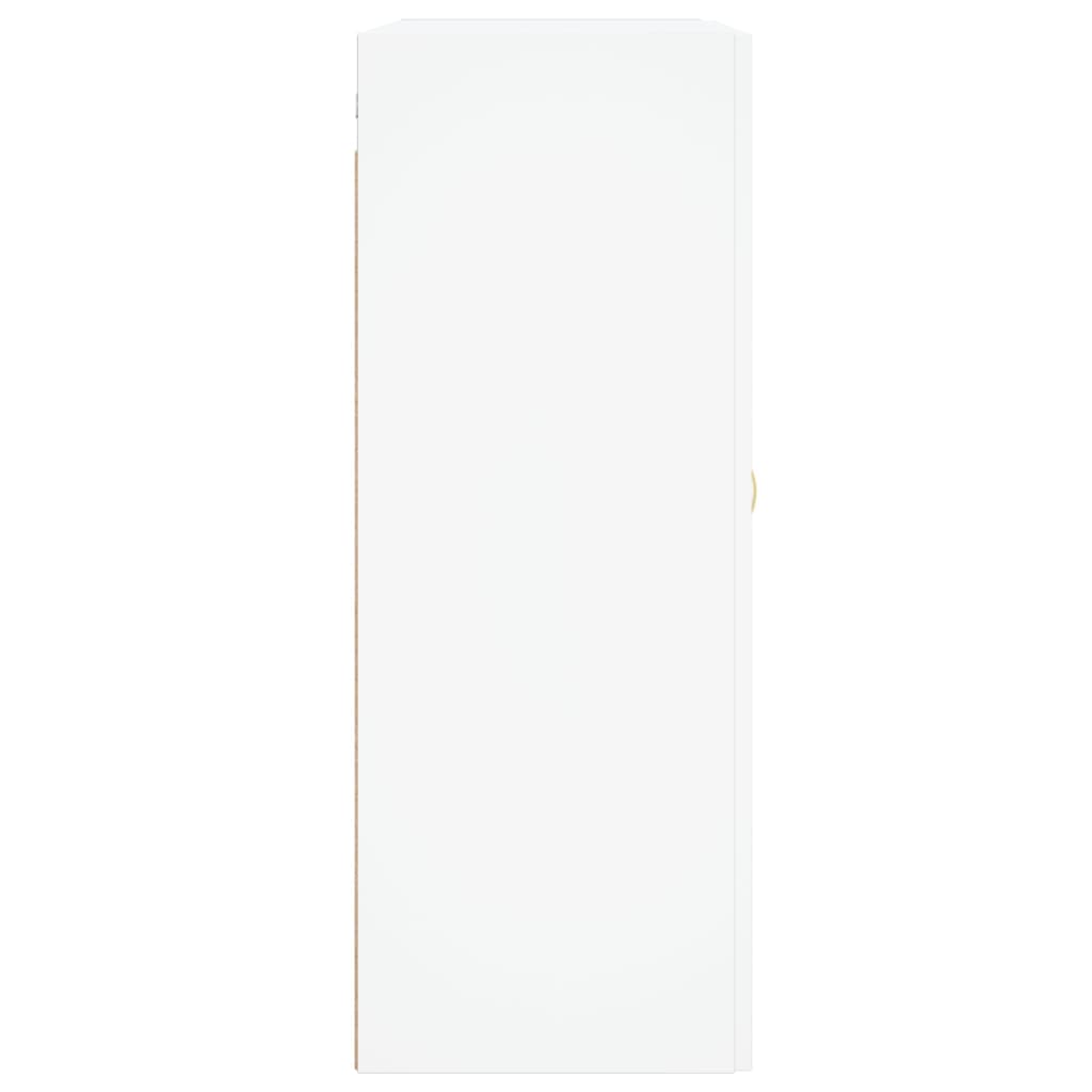 vidaXL Wall Mounted Cabinet White 69,5x34x90 cm Engineered Wood