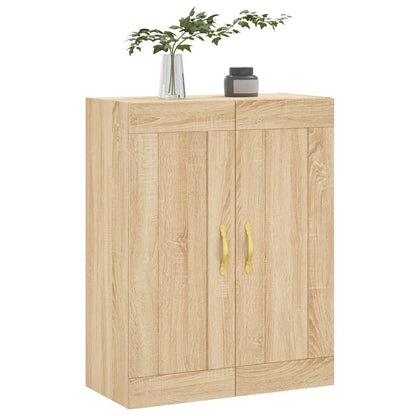 vidaXL Wall Mounted Cabinet Sonoma Oak 69,5x34x90 cm Engineered Wood