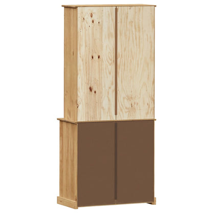 vidaXL Highboard "VIGO" 80x40x176 cm Solid Wood Pine