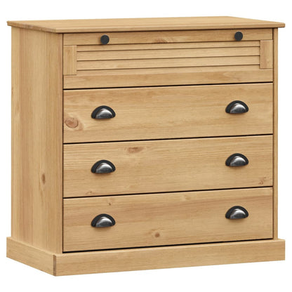 vidaXL Highboard "VIGO" 80x40x176 cm Solid Wood Pine
