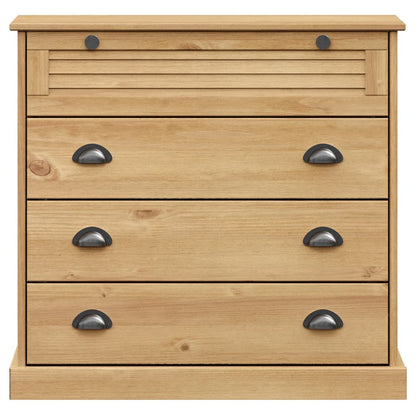 vidaXL Highboard "VIGO" 80x40x176 cm Solid Wood Pine