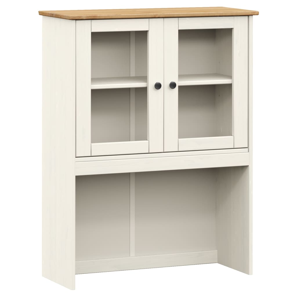 vidaXL Highboard VIGO White 80x40x176 cm Solid Wood Pine