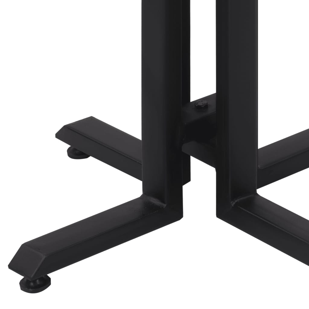 vidaXL Coffee Table Round Ø55x40 cm Solid Reclaimed Teak