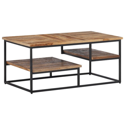 vidaXL Coffee Table 90x50x39 cm Solid Reclaimed Teak