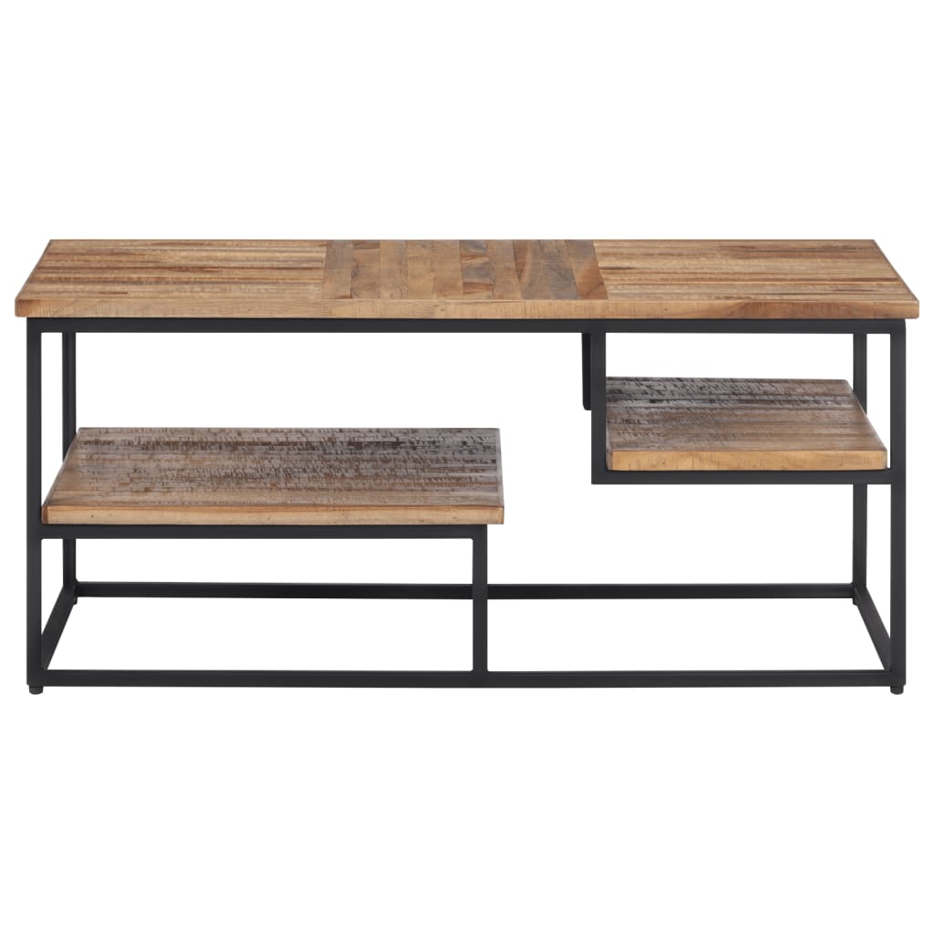 vidaXL Coffee Table 90x50x39 cm Solid Reclaimed Teak