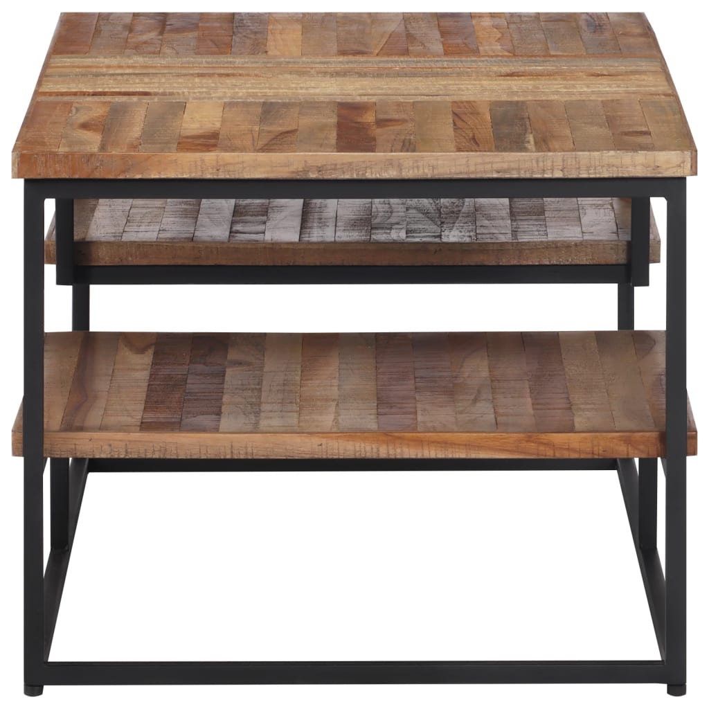 vidaXL Coffee Table 90x50x39 cm Solid Reclaimed Teak