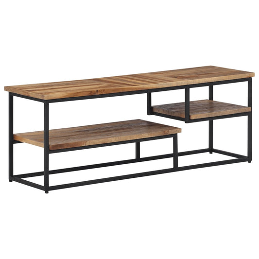 vidaXL TV Cabinet 110x30x39 cm Solid Reclaimed Teak
