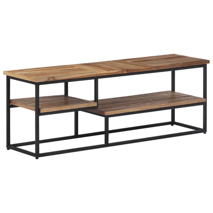 vidaXL TV Cabinet 110x30x39 cm Solid Reclaimed Teak
