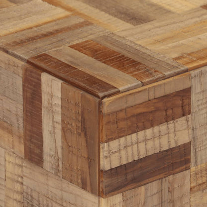 vidaXL Side Table 40x40x45 cm Solid Reclaimed Teak