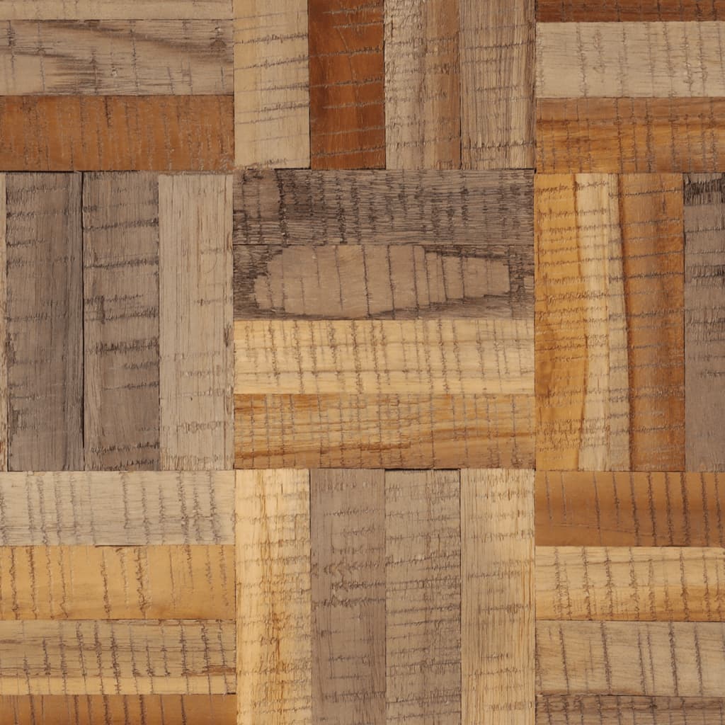vidaXL Side Table 40x40x45 cm Solid Reclaimed Teak