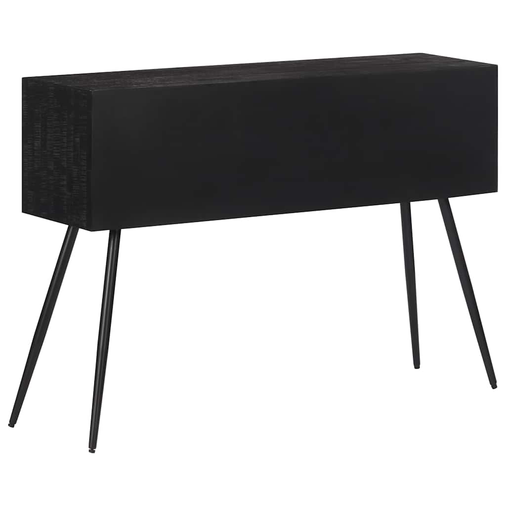 vidaXL Console Table with Drawers 116x30x76 cm Solid Reclaimed Teak